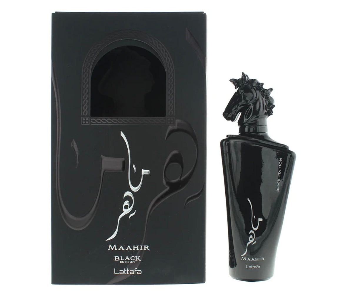 Maahir Black Edition Lattafa Eau De Parfum - 100ml