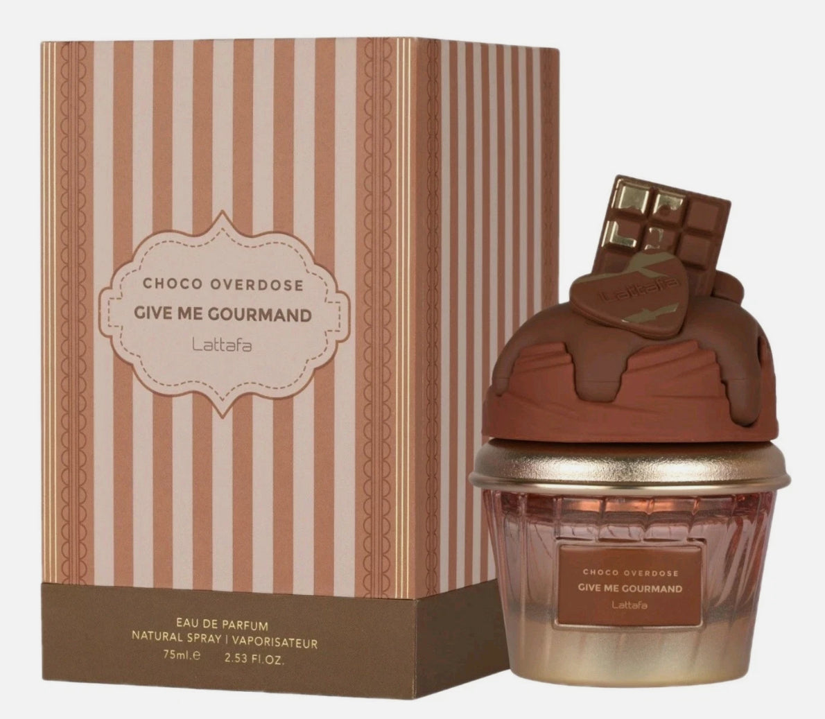 Lattafa Give Me Gourmand, Choco Overdose Eau De Parfum - 75ml