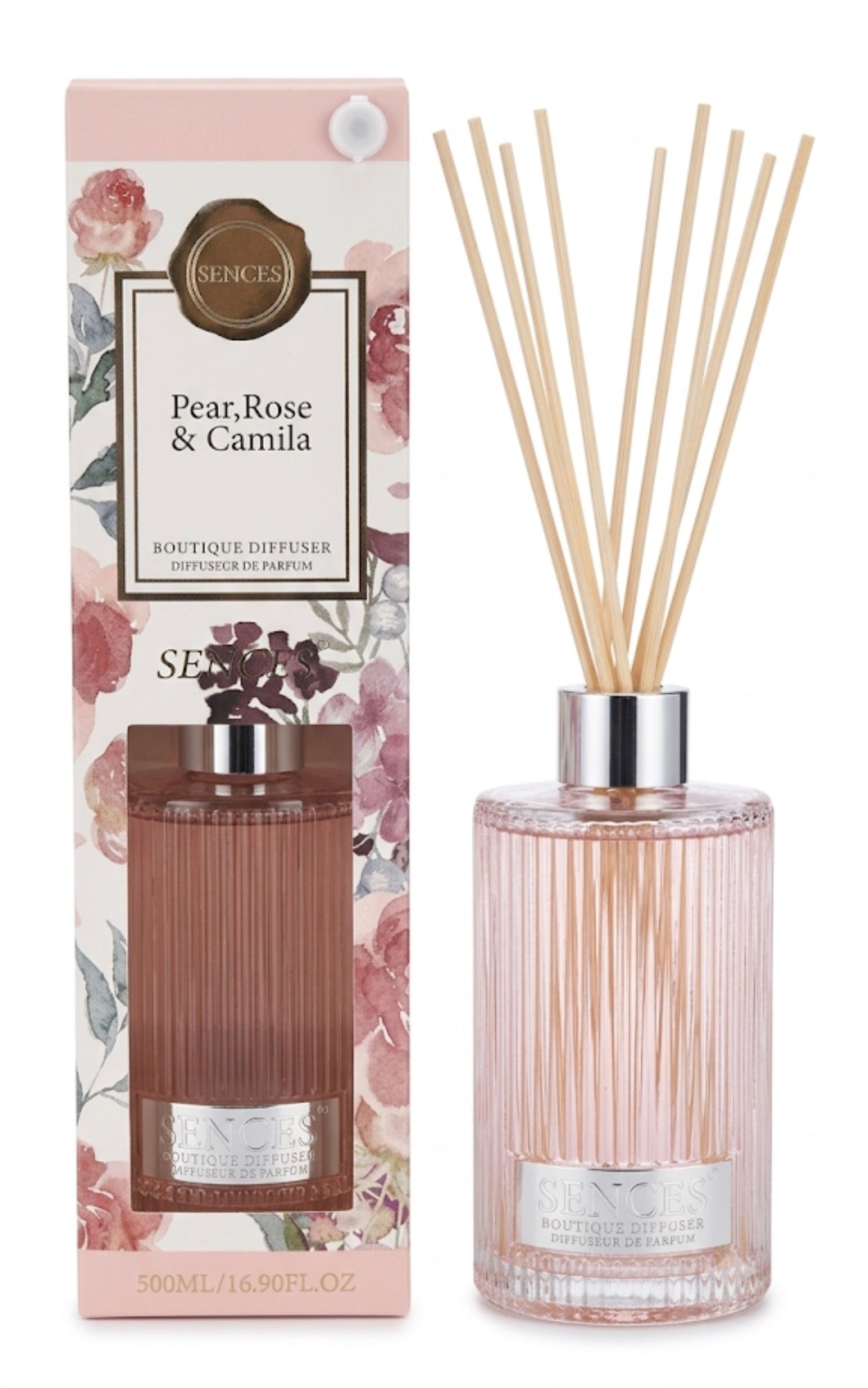 Sences Pear Rose & Camilla Reed diffuser (500ml)