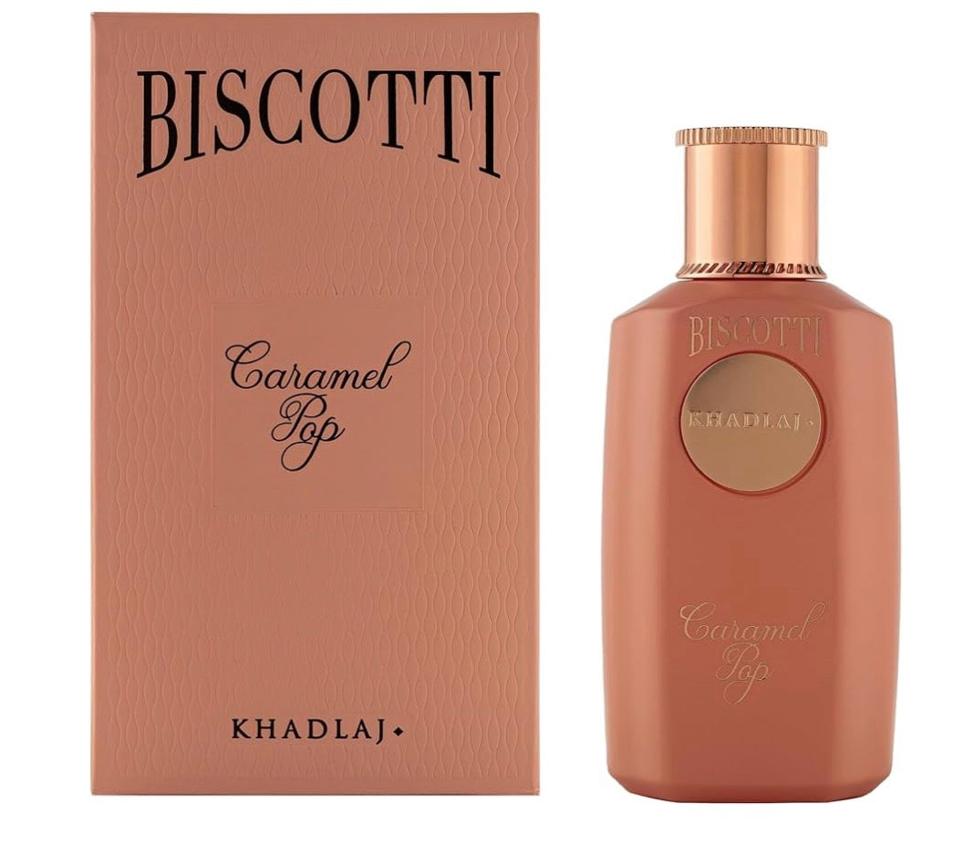 Biscotti Carmel Pop by Khadlaj Eau De Parfum - 100ml (Copy)