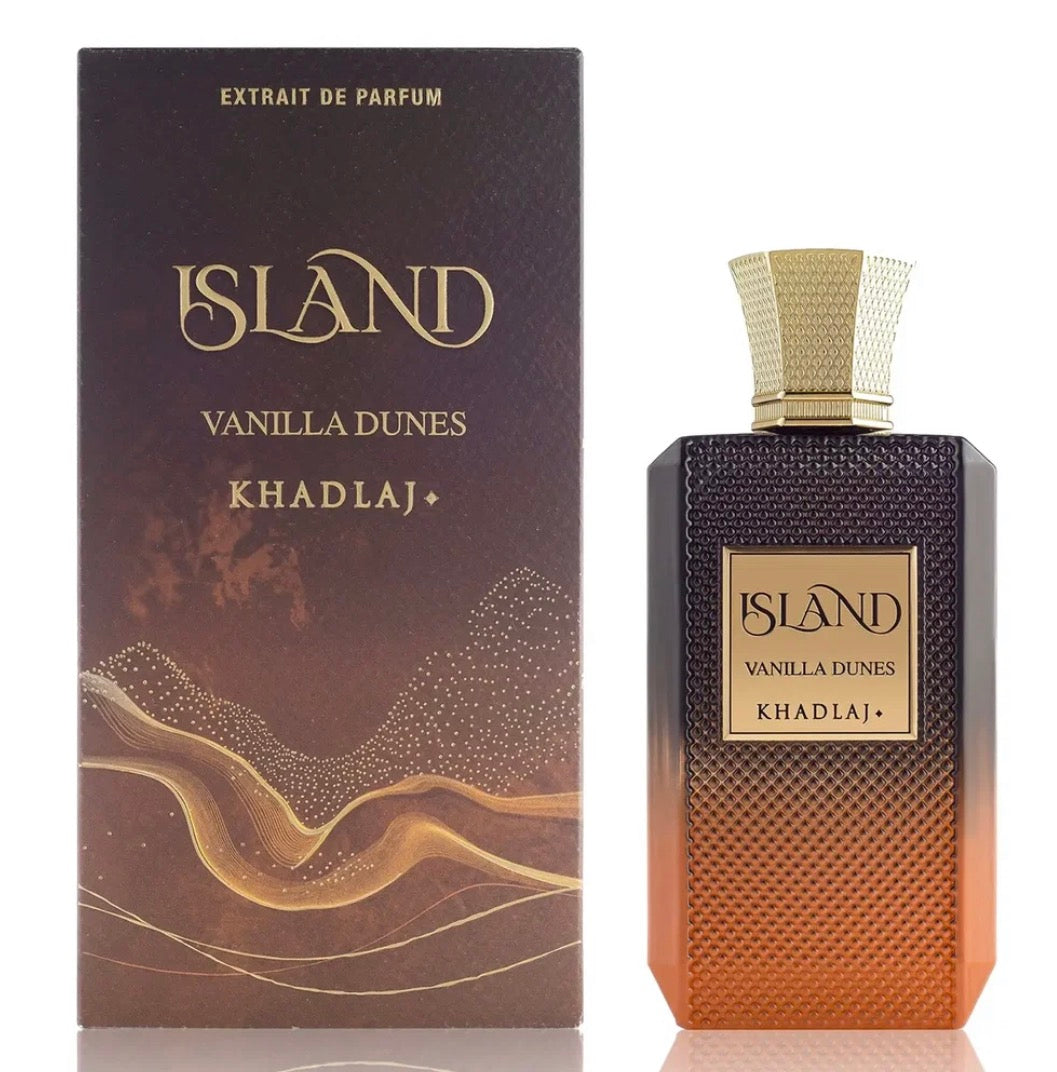 Island Vanilla Dunes by Khadlaj Extrait De Parfum - 100ml