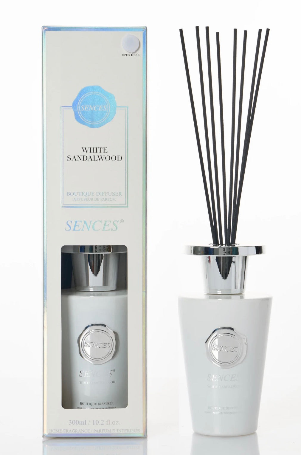 Sences White Sandalwood Reed Diffuser (300ml)