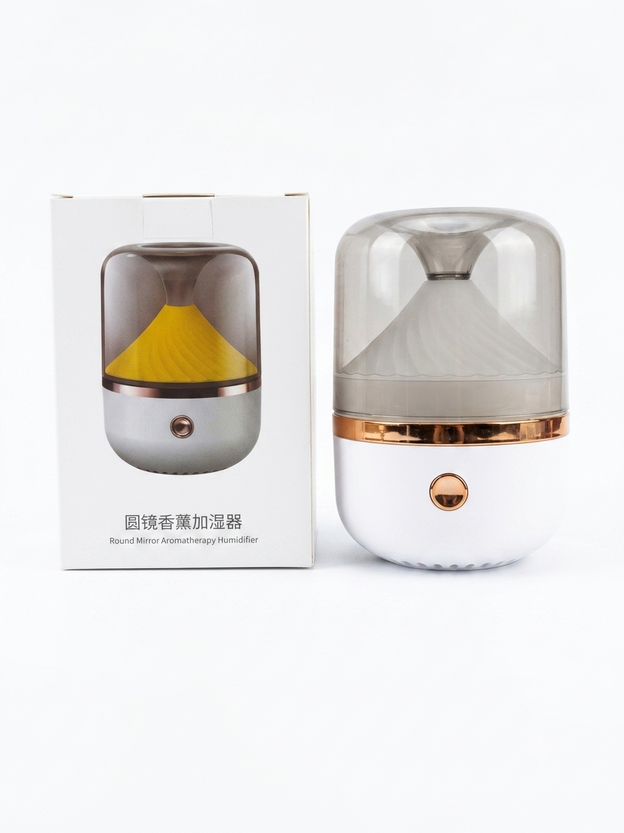 Round Mirror Mini Hotel Diffuser -120ml Tank