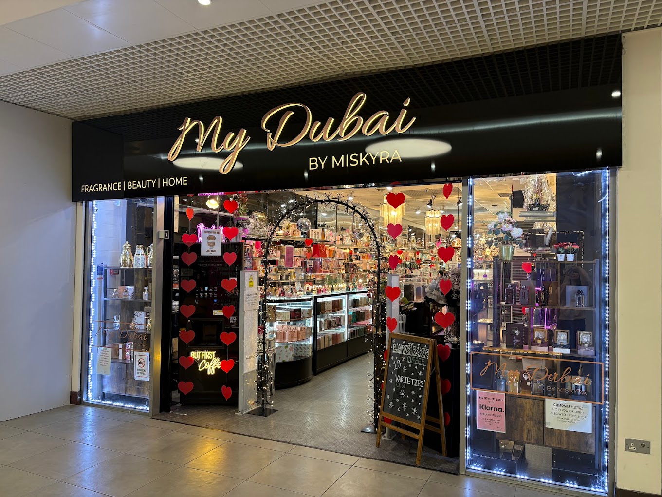My Dubai Fragrances shop in Liverpool